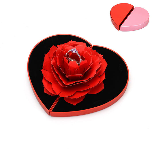Caja Regalo Rosa 3D